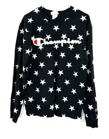 Champion Heritage Athletic Apparel size Medium crew neck sweater all over stars‎