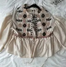 Boho Fringe Cardigan