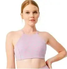 Outdoor Voices Freeform Sports Bra Strappy Bra in Watermelon Sugar Small NEW