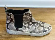 Micheal Kors Snakeskin Chelsea Boot