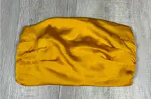 Free People Gold Bandeau Top Size XS