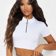 ⚡️ $5 FLASH SALE! ⚡️ White Crop Top