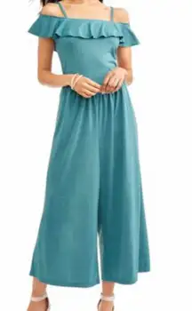 Wide leg Knit Jumpsuit