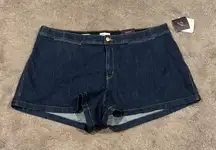 Ava & Viv High Rise Smart Jean Shorts SIZE 26