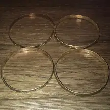 4 Bangle Bracelets