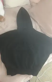 Fear of God Essentials Nylon Fleece Hoodie 'Jet Black/Jet Black'