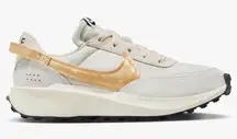 Nike Waffle Debut Women’s Pre-Owned Metallic Gold Nike Retro Silhouette