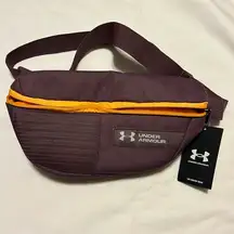 COPY - Under Armor unisex 2.5L Waist Bag Purple/Orange -NWT