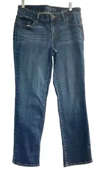 SONOMA Women's Jeans Mid Rise Straight Size 8 Petite Inseam 27”