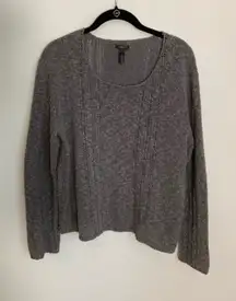 Soma Sweater Gray‎ Long Sleeve