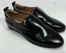 Aerosoles Sutton Leather Loafer Dress Shoes Slip‎ On Comfort Black Size 7M