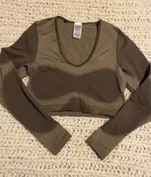 Gymshark Blur Seamless Long Sleeve Crop Top