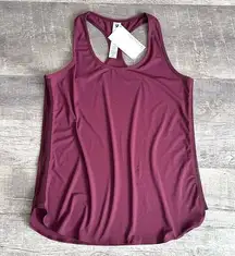 Fabletics Karlie Tunic Racerback Tank Top NEW Womens XL Mesh Side Detail Purple