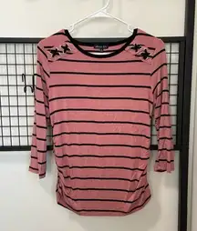 NWOT | Olivia Blu women’s striped top — small