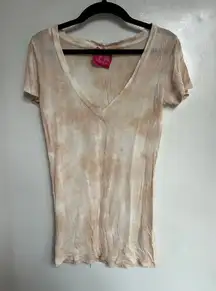 32 Flavors By YFB Tie Dye T-Shirt Woman’s Size Small FLAWED-HOLES-STAINS