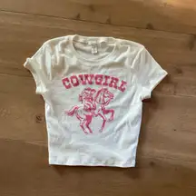 Tilly’s cowgirl baby tee