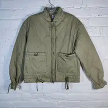 Quilted Jacket Olive green Size XS