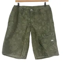 The North Face Women’s Hammerland Ripstop Green Leaf Print Shorts