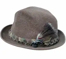 Vintage Dobbs hat in brown
