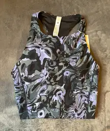 Lululemon Swift Speed Cropped Tank Top *B/C Cup Flower Meld Multi Size 6