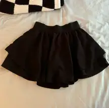 Black Skort