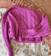 Pink Sweater