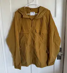 Old Navy lightweight anorak windbreaker in ochre size large