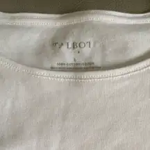 Talbots Soft White Cotton Top