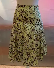 Apt 9 EUC dotted lined skirt