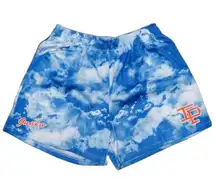 NWT INAKA POWER - blue cloud shorts unisex size small