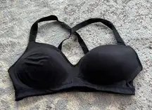 Hanes Wireless Convertible Strap Bra Black Large