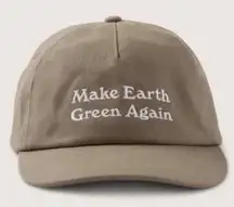 Will + Bear Made In Australia Recycled / Organic 5-Panel Earth Cap Khaki Green