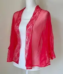 Vintage Peignoir Robe Jacket