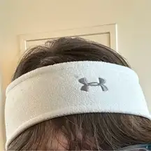 Under Armour Gray and White Winter Headband