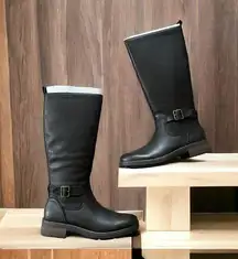 UGG Harrison Tall Leather Boots Dark Brown, Size 11, EU 42 New in Box (Sold Out)