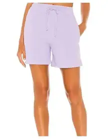 Frankies Bikinis Burl Sweat Shorts Lilac Purple Pastel Active Wear XS