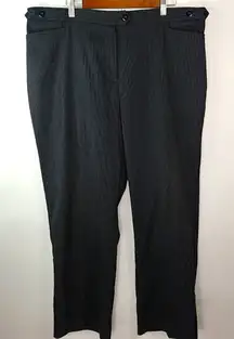 Maggie Barnes 22W Jayne Black Workwear Dress Pants Plus Funeral