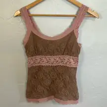 Hanky-panky lace top