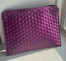 Vintage 80’s Purple Bubble Purse Clutch