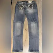 Miss Me signature skinny denim Women's Blue Jeans