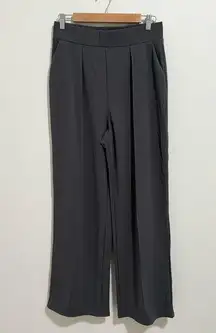 NWT Charcoal Grey Wide Leg Pull On Pants