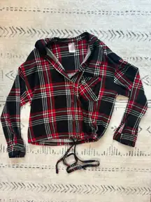 Long Sleeve Flannel Type Shirt