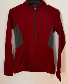 Nike Quarter-Zip Pullover Workout Top