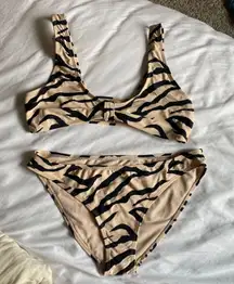 Tiger Print  Bikini