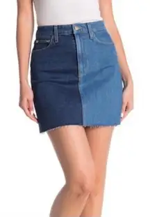Joe’s Jeans The Bella Two Tone Denim Skirt New With Tags
