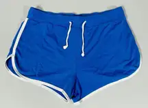 Blue White Dolphin Shorts Sweats Sweatshorts Bottoms Size S 💙