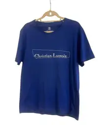CXL by Christian Lacroix tee shirt blue sz XL NWT