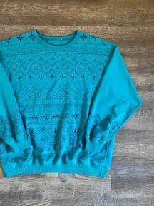 Vintage Aztec Sweater 