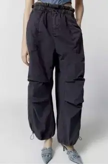 Urban Outfitters Navy Sloan Nylon Balloon Pants Sz M