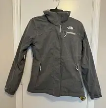 The North Face Lynndale Insulated HyVent Gray Coat Jacket Women's Size Small